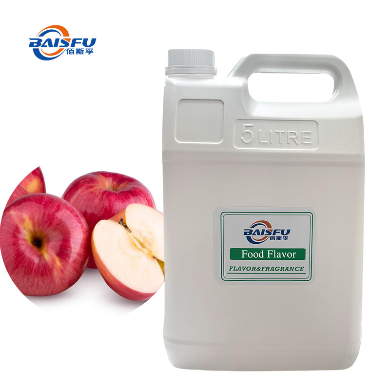BAISFU Natural High Quality High Concentration Red Apple Flavo rFood grade